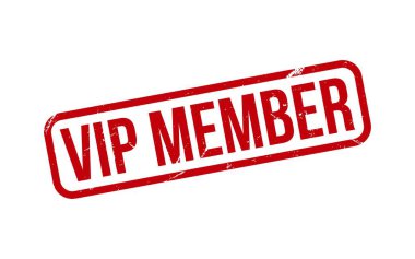 VIP Stamp. VIP Üyesi Rubber Grunge Mühür Mührü