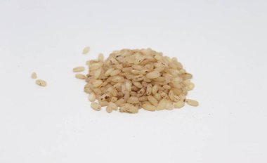 Her bir hububat ayrı ayrı ayırt edilebilir, doğal dokuyu, renk değişimlerini ve tahılın organik kalitesini gösterir..