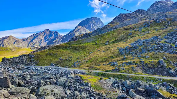 Ischgl 'de 3000 metre yükseklikte büyüleyici alp manzaraları var.