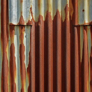 Eski Paslı Oluklu Yüzey