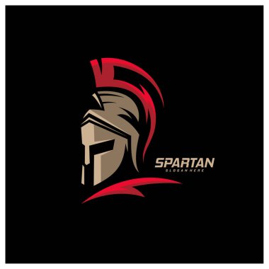 Spartan Logo Şablon Vektörü, Yaratıcı Sparta Logo Vektörü, Spartalı Logo Logosu