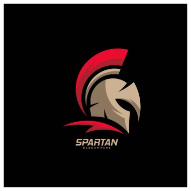 Spartan Logo Şablon Vektörü, Yaratıcı Sparta Logo Vektörü, Spartalı Logo Logosu