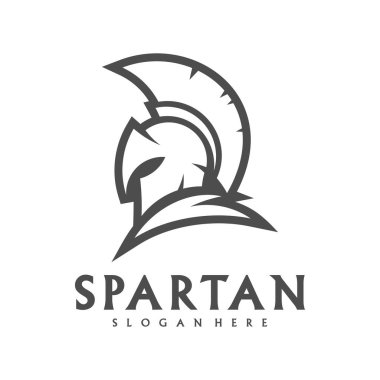 Spartan Logo Şablon Vektörü, Yaratıcı Sparta Logo Vektörü, Spartalı Logo Logosu