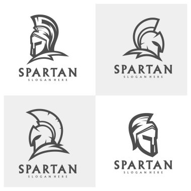 Spartalı Logo Şablon Vektörü, Yaratıcı Sparta Logo Vektörü, Spartalı Logo Logosu