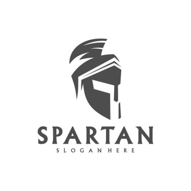 Spartan Logo Şablon Vektörü, Yaratıcı Sparta Logo Vektörü, Spartalı Logo Logosu