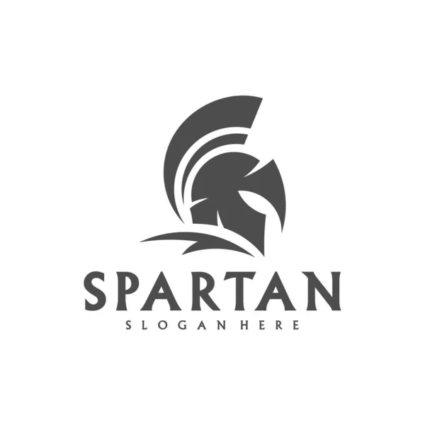 stock vector Spartan Logo Template Vector, Creative Sparta Logo Vector, Spartan Helmet Logo