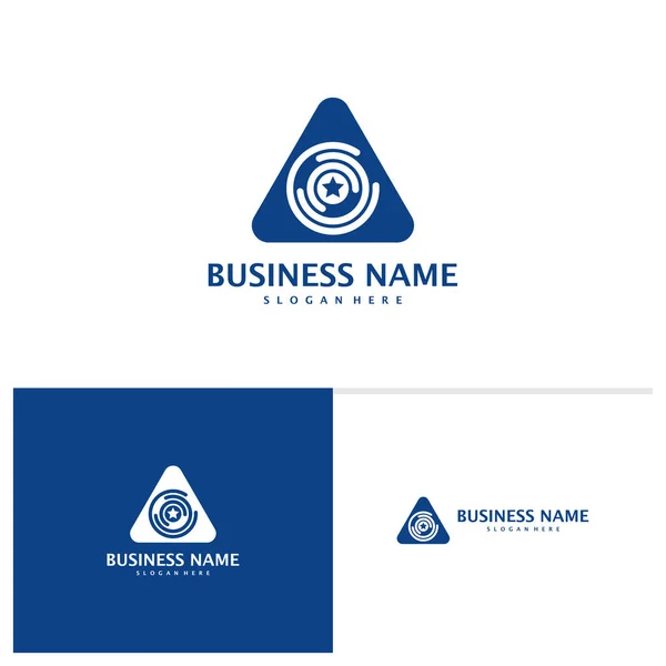 Carta Logo Template Creative Logo Design Vector Letter Star Logo —  Vetores de Stock