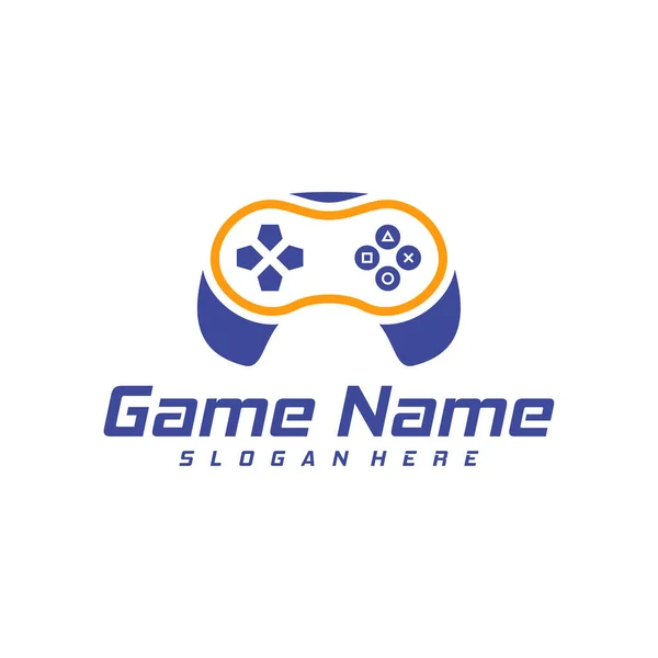 Gamepad Logo Vecteur Conception Modèle Conception Logo Créatif Joystick Concept — Image vectorielle