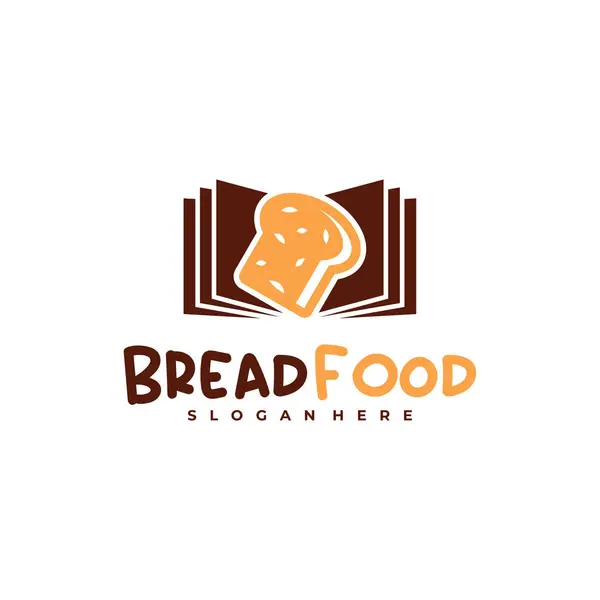 stock vector Bread Book logo vector template, Creative Bread logo design concepts