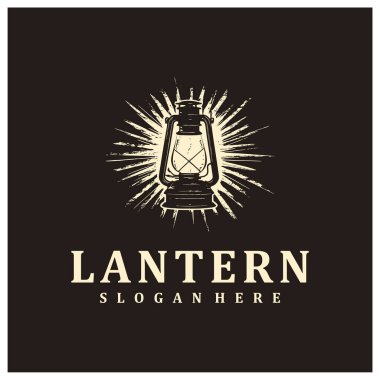 Fener logosu vektör çizimi. Klasik Fener logosu tasarım şablonu