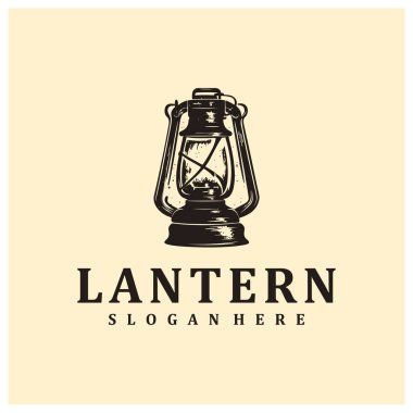 Fener logosu vektör çizimi. Klasik Fener logosu tasarım şablonu
