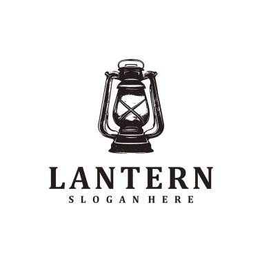 Fener logosu vektör çizimi. Klasik Fener logosu tasarım şablonu