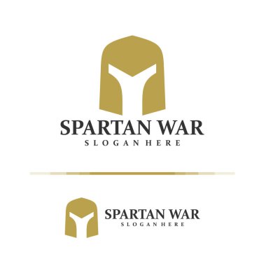 Sparta logo tasarım konsept vektörü. Sparta Logo Tasarım Şablonu. Yaratıcı Sembol. Simge