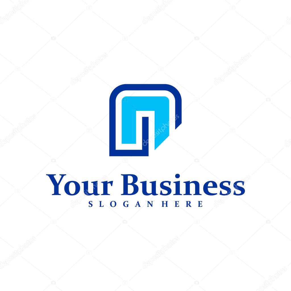 Initial G N logo design concept vector. GN Logo Design Template. Creative Symbol. Icon