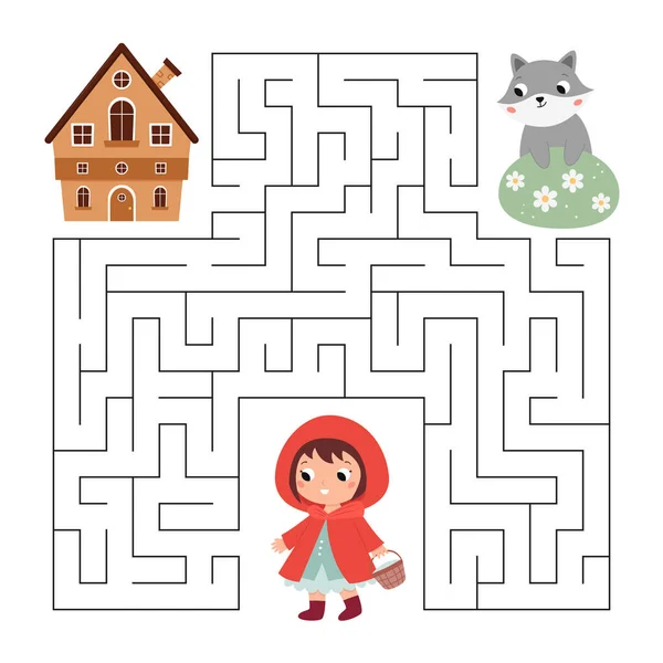 Classic children story hansel and gretel Vector Image