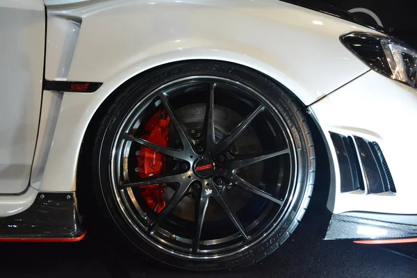 Pasay Nov 2019 Subaru Sti Wheel Manila Auto Salon Novembro — Fotografia de Stock