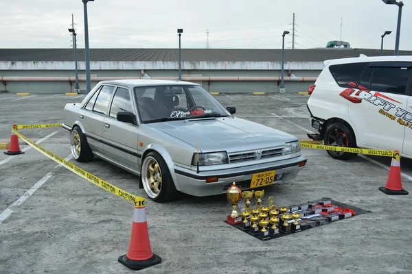 Quezon City Nov Nissan Maxima All Element Tricks Car Show — Foto Stock