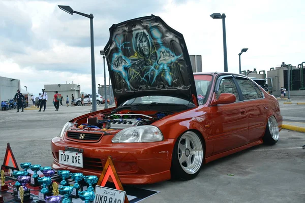 Quezon City Nov Honda Civic Element Tricks Car Show Листопада — стокове фото