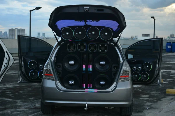 Quezon City Nov Honda Jazz Element Tricks Car Show November — Foto de Stock