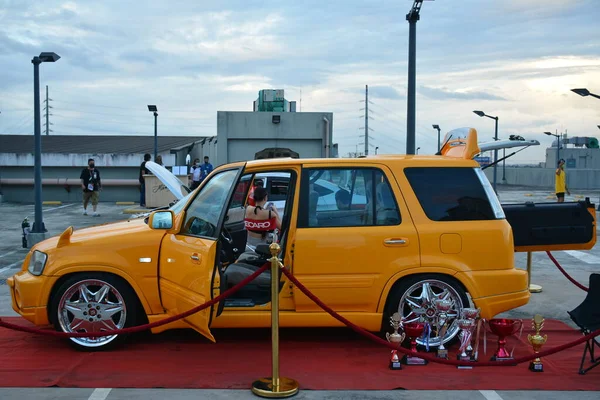 Quezon City Nov Honda Crv Element Tricks Autókiállításon 2021 November — Stock Fotó