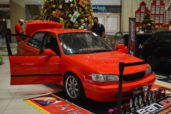 Quezon City Nov Toyota Corolla Element Tricks Autókiállításon 2021 November — Stock Fotó