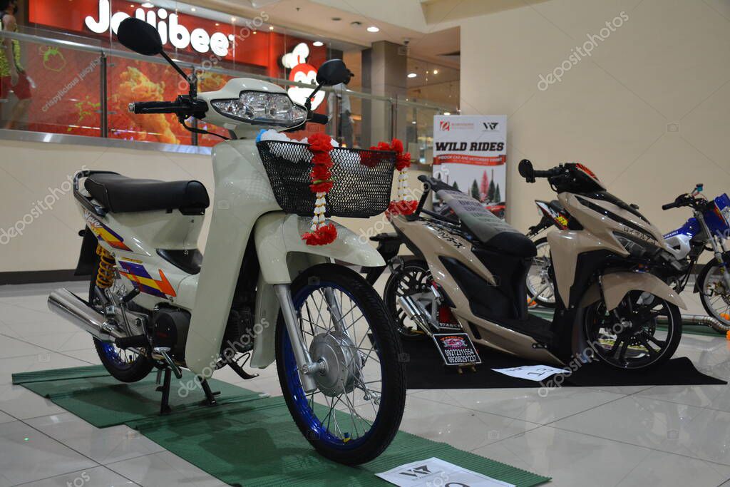 QUEZON CITY, PH DIC 11 Honda motorcycle at Wild Rides car and motor