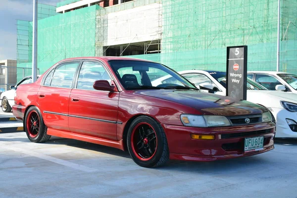 SAN JUAN, PH - MAR 20 - Toyota corolla 20 Mart 2022 tarihinde San Juan, Filipinler 'de GT Yaz Festivali' nde. GT Yaz Festivali, Filipinler 'de düzenlenen bir araba fuarıdır..