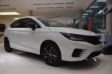 Paranak, PH - 21 Mayıs - Honda Beyond City Limanı 'nda 21 Mayıs 2022 tarihinde Pasay, Filipinler' de buluşacak. Şehir sınırlarının ötesinde Filipinler 'de düzenlenen bir Honda şehir otomobil yarışması var..