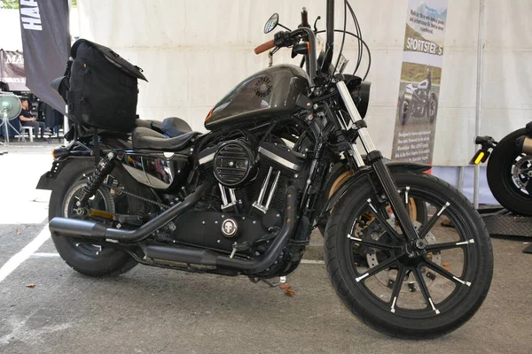 PASAY, PH - NOV 27 - Harley davidson motorcycle at Freedom ride festival motorshow on November 27, 2022 in Pasay, Philippines. Freedom ride festival is a annual motorshow held in Philippines.