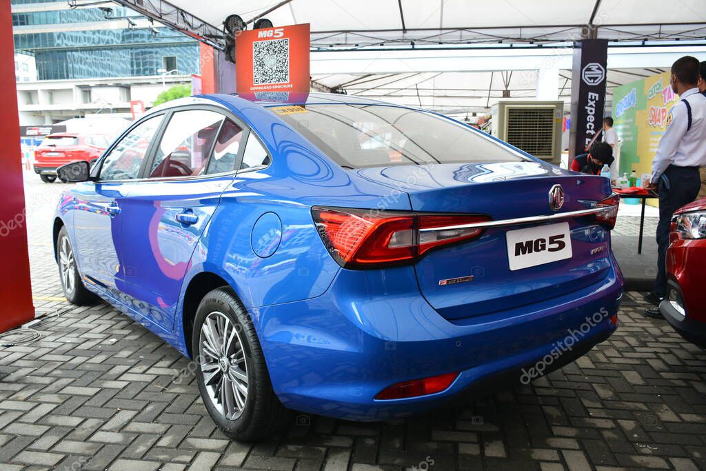 PASAY, PH - MAY 28 - Morris Garages Mg5 sedan at Autofest test drive on ...