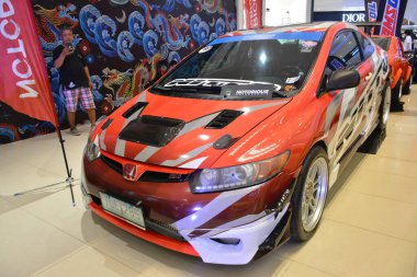 PARANAQUE, PH - DEC 17 - Honda city at All out car show on December 17, 2022 in Paranaque, Philippines. All out is a annual car show event in Philippines.