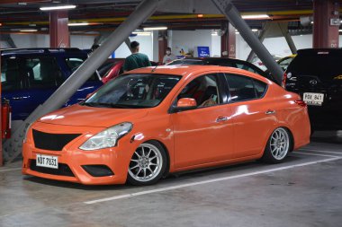PARANAQUE, PH - DEC 17 - Toyota corolla at All out car show on December 17, 2022 in Paranaque, Philippines. All out is a annual car show event in Philippines.