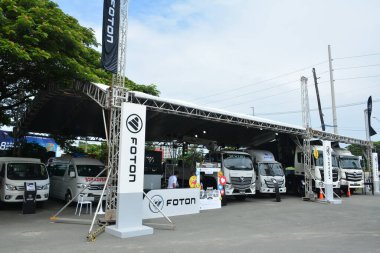 PASAY, PH - SEPT 17 - Foton display booth at Philippine International Motor Show on September 17, 2022 in Pasay, Philippines. P.I.M.S. is a car show event held in Philippines.