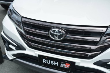 PASAY, PH - SEPT 17 - Toyota gr rush at Philippine International Motor Show on September 17, 2022 in Pasay, Philippines. P.I.M.S. is a car show event held in Philippines.