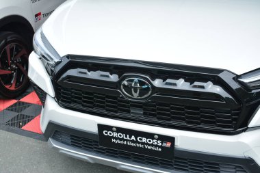 PASAY, PH - SEPT 17 - Toyota gr corolla cross at Philippine International Motor Show on September 17, 2022 in Pasay, Philippines. P.I.M.S. is a car show event held in Philippines.