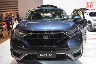 PASAY, PH - SEPT 17 - Honda crv at Philippine International Motor Show on September 17, 2022 in Pasay, Philippines. P.I.M.S. is a car show event held in Philippines.