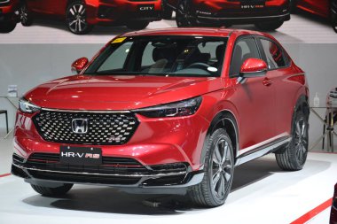 PASAY, PH - SEPT 17 - Honda hrv rs at Philippine International Motor Show on September 17, 2022 in Pasay, Philippines. P.I.M.S. is a car show event held in Philippines.