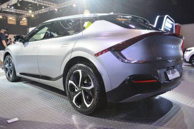 PASAY, PH - SEPT 17 - Kia ev6 at Philippine International Motor Show on September 17, 2022 in Pasay, Philippines. P.I.M.S. is a car show event held in Philippines.