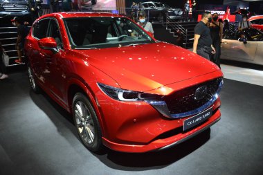 PASAY, PH - SEPT 17 - Mazda cx5 at Philippine International Motor Show on September 17, 2022 in Pasay, Philippines. P.I.M.S. is a car show event held in Philippines.