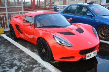 SAN JUAN, PH - AUG 28 - Lotus elise at East side collective car meet on August 28, 2022 in San Juan, Philippines. East side collective is a car meet event held in Philippines. 