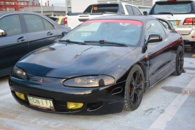 SAN JUAN, PH - AUG 28 - Mitsubishi eclipse spyder at East side collective car meet on August 28, 2022 in San Juan, Philippines. East side collective is a car meet event held in Philippines. 
