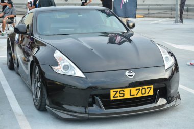 PARANAQUE, PH - AUG 20 - Nissan fairlady z at crazy 4 doors on August 20, 2022 in Paranaque, Philippines. Crazy 4 doors is a car meet event held in Philippines.