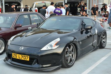 PARANAQUE, PH - AUG 20 - Nissan fairlady z at crazy 4 doors on August 20, 2022 in Paranaque, Philippines. Crazy 4 doors is a car meet event held in Philippines.