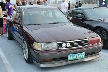 PARANAQUE, PH - AUG 20 - Toyota car at crazy 4 doors on August 20, 2022 in Paranaque, Philippines. Crazy 4 doors is a car meet event held in Philippines.