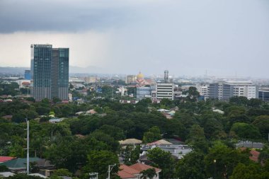 PASIG, PH - AUG 6 - Overview of Pasig city on August 6, 2022 in Pasig, Philippines. Pasig City is a large district with a mix of offices and upscale housing around the Ortigas Center area.