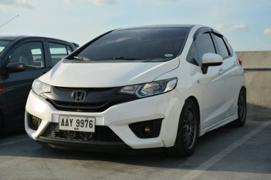 PARANAQUE, PH - FEB 17 - Honda jazz at girls night out on February 17, 2023 in Paranaque, Philippines. Girls night out is a car meet event in Philippines.