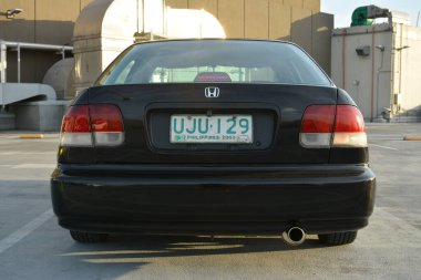 PARANAQUE, PH - FEB 17 - Honda civic at girls night out on February 17, 2023 in Paranaque, Philippines. Girls night out is a car meet event in Philippines.