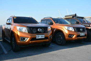 Nissan Navara, 26 Mart 2023 'te Paranaque, Filipinler' de Nissan Elites yaz karşılaşmasında karşılanacak. Nissan Elites, Filipinler 'de bir otomobil kulübü..