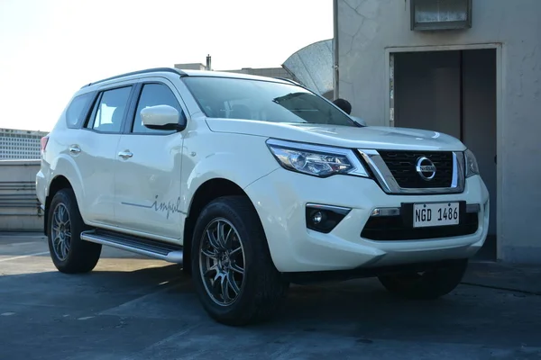 stock image PARANAQUE, PH - MAR 26 - Nissan terra suv at Nissan Elites summer meet on March 26, 2023 in Paranaque, Philippines. Nissan Elites is a car club group in Philippines.