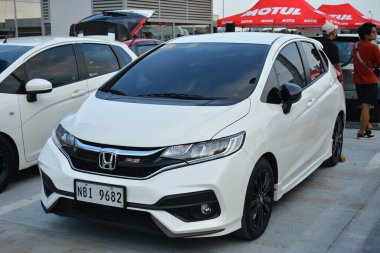 SAN JUAN, PH - MAR 13 - Honda, 13 Mart 2023 'te San Juan, Filipinler' de bir araya geldi. Gerçek formda ekip Filipinler 'de bir araba kulübü grubudur..